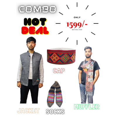 kullu sweater himachali sweater Angoora Woolen Muffler angora muffler men angora wool muffler himachali sweater kullu sweater combo deal socks muffler jacket stole