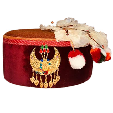 Artificial Handcrafted Himachali Kalgi For Himachali Topi