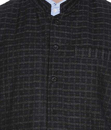 kullu patti nehru jacket black for men kullu nehru jacket 