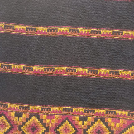 Hand Woven PASHMINA BLACK  Shawl Beautiful Hand Woven Embroidered FOR Women