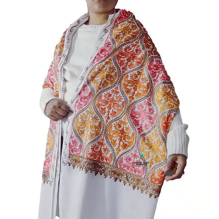Kashmiri stole wool cashmere wool stole cashmere stole price cashmere shawl price in india cashmere shawl india Kashmiri stole wool kullu stoles kashmiri stole embroidered shawl embroidered stole red shawl red stole woolen shawl casmere shawl