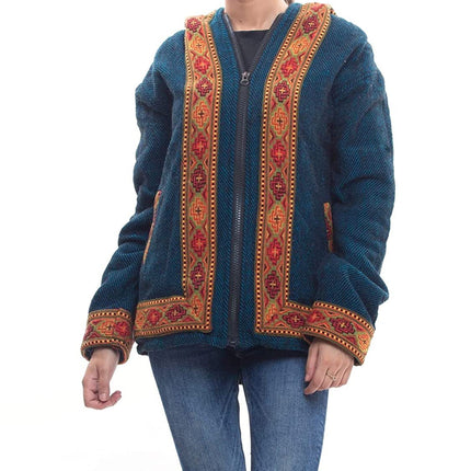 pahadi traditional dress jackets for Himachal Pradesh jackets for women jackets for women winter heavy winter jacket women's oversized hoodie india