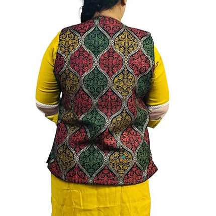 Rampuri kullu nehru jacket Nehru jacket women nehru jacket for girls Rampuri kullu nehru jacket