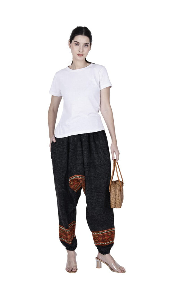 loose pajama pants for mens men's pyjamas traditional winter lower for men winter lower for men winter lowers online winter lower unisex woolen loose yoga pajama maroon singal patti