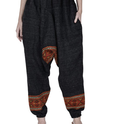 loose pajama pants for mens men's pyjamas traditional winter lower for men winter lower for men winter lowers online winter lower unisex woolen loose yoga pajama maroon singal patti