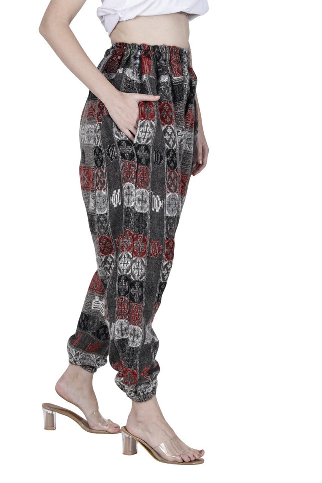 Wool super Soft Warm Pyjamas WITH KULLU PATTI WORK yoga pajama for men & women