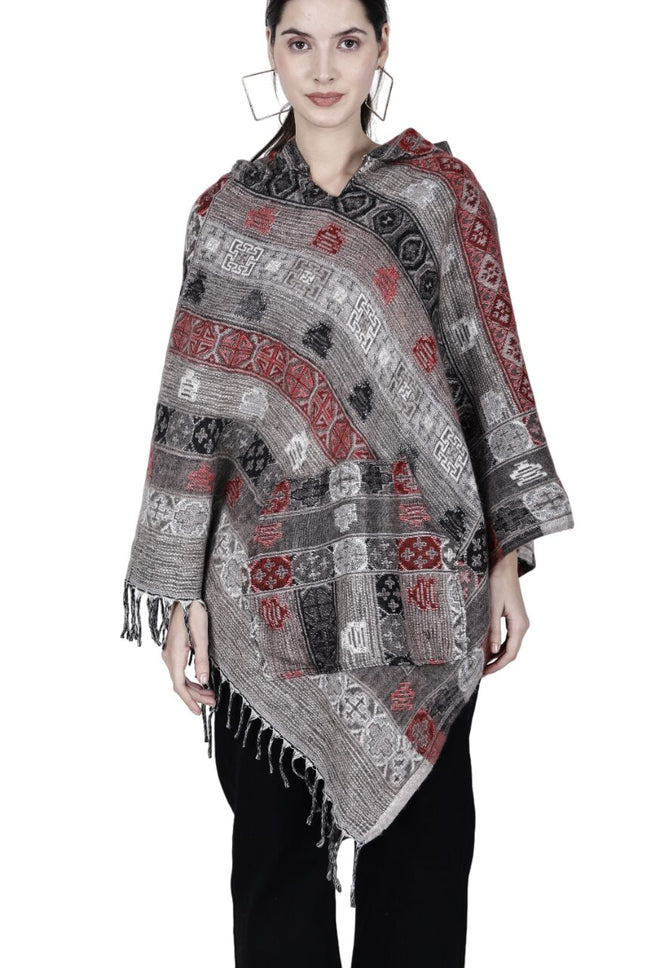 poncho for women Aruna kullu handloom shawl poncho for women and girls