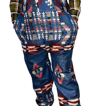 Wool super Soft Warm Pajamas WITH KULLU PATTI WORK blue